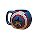 Marvel Avengers Captain America Shield filiżanka, ceramika, wielokolorowa, 10 x 13 x 9 cm