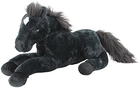 Sweety Toys 5185 Plush Horse, Black