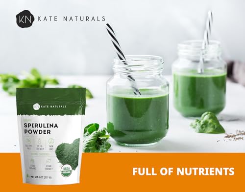 Kate Naturals 7068 Organic Spirulina Powder thumb #4