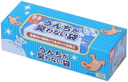 Amazon.co.jp: 驚異の防臭素材BOS（ボス） うんちが臭わない袋 SS 