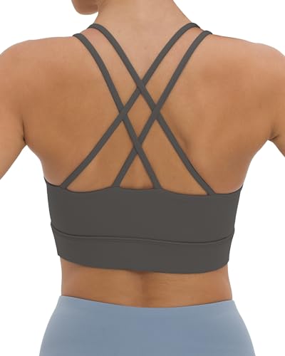 Image of V VOCNI Nursing Bras for Breastfeeding Maternity Sports Bras Tank Top Sexy Workout Yoga Pregnancy Bra