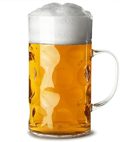 Bar Drinkstuff Plastic Beer Steins 2 Pint X 24 1ltr Beer Steins German Steins Beer Mugs Amazon Co Uk Home Kitchen