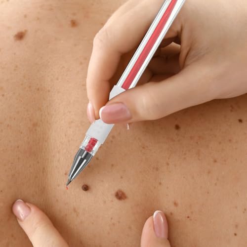 MUCKLILY 3Stücke Hautmarkierungsstifte für Augenbrauen Wasserdichte Tattoo Positionsstifte für Präzise im Salon für Microblading und Permanent Make Up