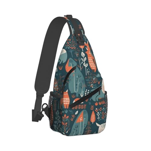 Mochila tipo bandolera pequeña para senderismo unisex miniatura 1