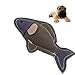 LJWLZF Juguete para Perros chirriantes: Juguetes interactivos, Peces de Forma Animal, Textura...