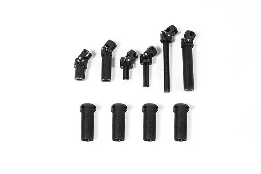 FMS 1/18 Rc Car Parts RC Crawler RC Trucks Replacement Accessory for 1:18 Atlas 6X6:Universal Main Drive Shaft Set & Rear Axle Hub