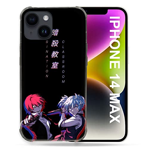 Coque iPhone 14 Plus Assassination Classroom antichoc Cokitec protection silicone 6.7 manga