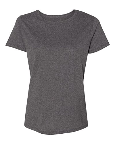 Hanes Tagless Women's T-Shirt L Charcoal Heather