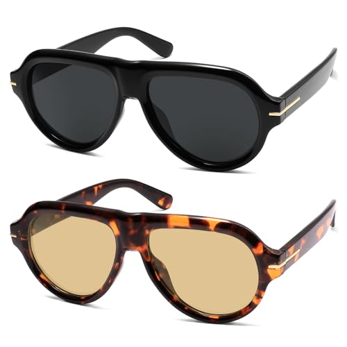 Polarized Aviator Sunglasses Trendy RetroWomens Mens 90s Classic Vintage Sun Glasses AR82379