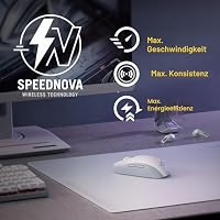 ASUS ROG Strix Impact III Wireless White Gaming-Maus – Ansicht 6