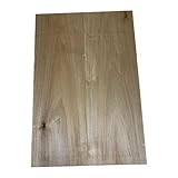 3-Piece Poplar Guitar Body Blank – 21' x 14' x 1-3/4' Planed & Glued Hardwood for Electric & Bass Guitar Building, Luthier Projects & DIY Woodworking by Exotic Wood Zone