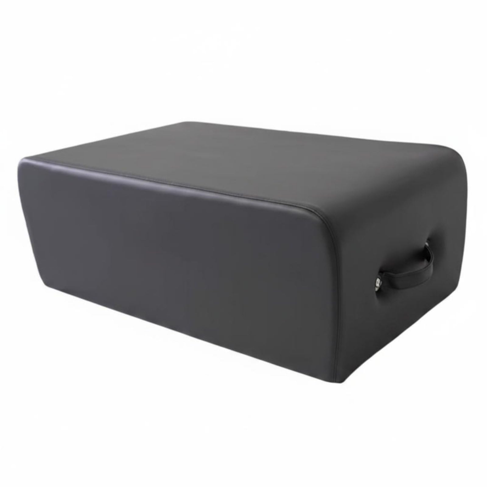 TISHITA Banco de Soporte para Pilates Caja para Reformer Accesorio Gimnasio Asiento Cómodo Firme con Espuma y Tapizado en PU Adecuado para Casa Centros de