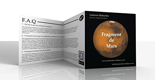 Quadro con Originali frammenti della Luna e di