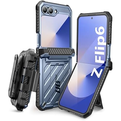 SUPCASE for Samsung Galaxy Z Flip 7 FE / 6/5 Case with Kickstand, Tilt