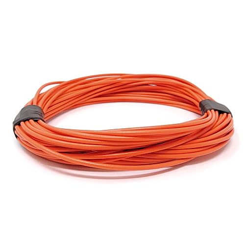 DBG Single Core Thin Wall Automotive Cable – 1.0mm² (16.5A) | 17 AWG | High Temp PVC Insulation | Ideal for 12V Auto, Marine & Electrical Projects (Orange, 100 Metre)