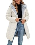 Wiepux Women's Winter Windproof Warm Fit Down Jacket with Soft Fur Lining -...