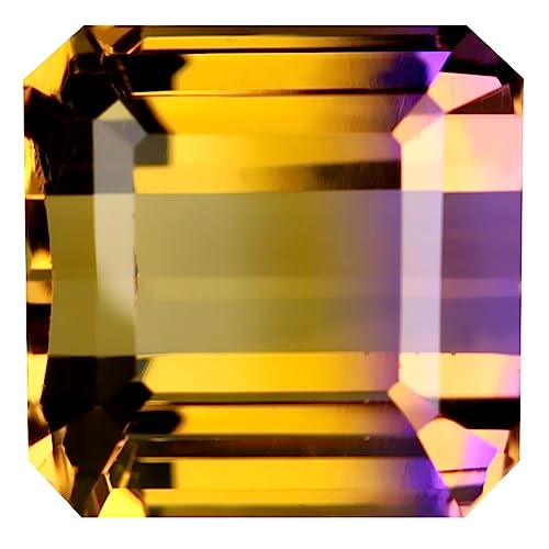 Amétrine naturelle 14.34 ct sans inclusion pour remplacer une pierre de centre abîmée