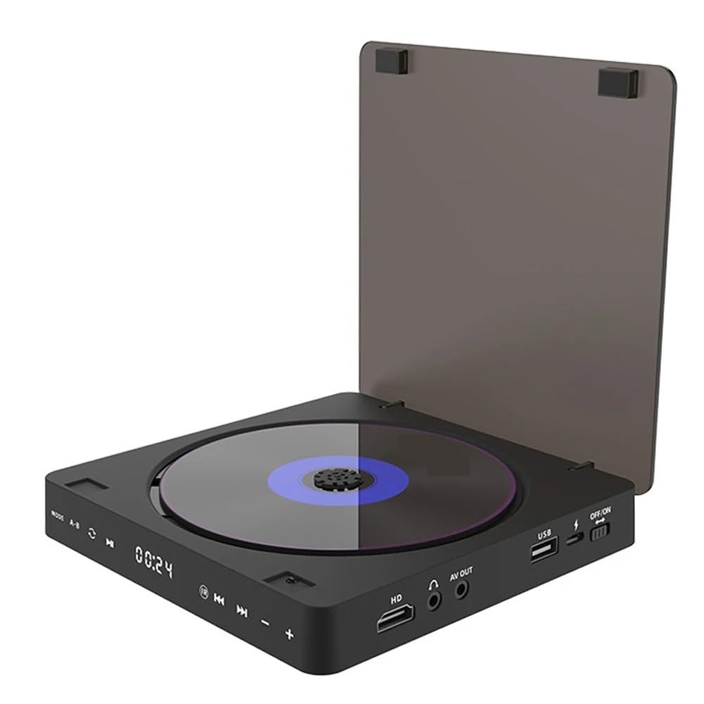 JVDDI DVD Player for TV CD VCD HD 1080P Video Players Support AV Connect With USB Input