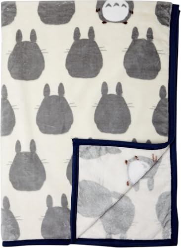 Couverture Totoro Marushin Silhouette grand plaid lit canapé doux Taille L