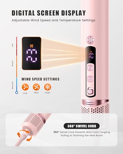 Tqcir 8-in-1 Auto-Wrap Air Styler with Coanda Curlers — view 3
