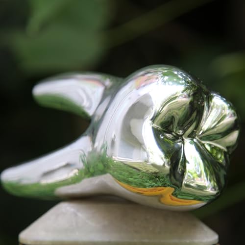 Dental Dekorationen für Büro Zahn Modell Geschenk für Display Dekoration Klinik Desktops Dental Student Geschenk,Silber