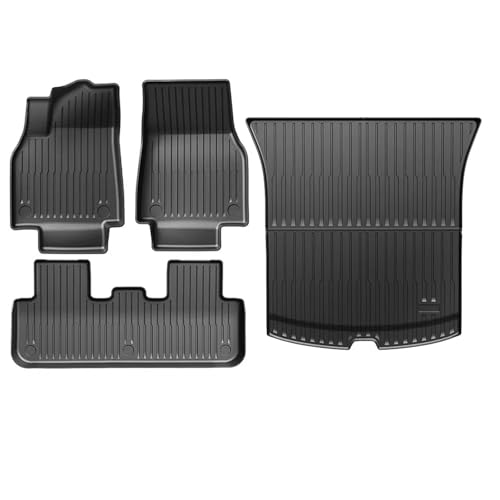 Tapis de sol Tesla Model Y 2025 Juniper protection coffre TPE toutes saisons