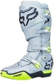 Color: Gris/Amarillo Fox Racing 27463_086_12 Instinto Bota para Moto, Talla 12, Gris/Amarillo