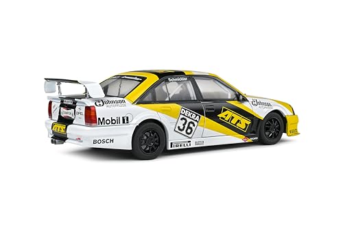 Modelo 1:18 Opel Omega Evolution 500 Amarillo miniatura 3