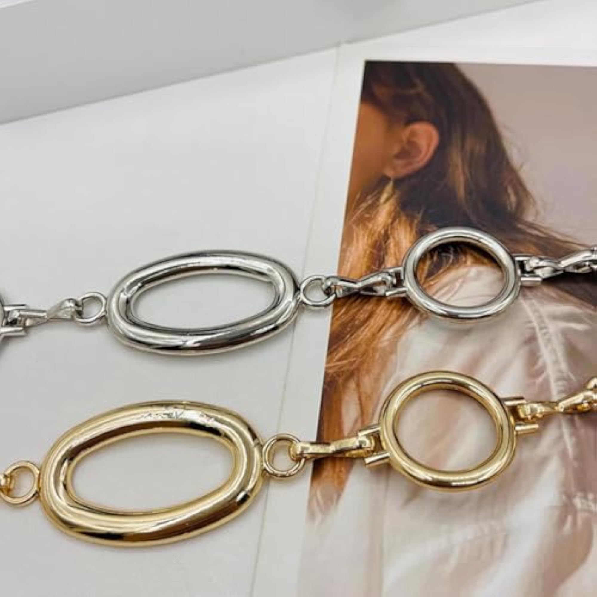 Silver Decorative Belly Chain Waistband for Women