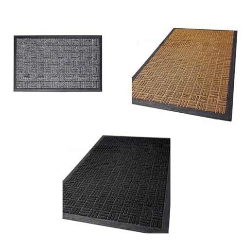 Tapete de baño a rayas antideslizante alfombra rectangular de microfibra para ducha e inodoro 6