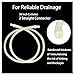 Latex Condom Catheter for Men, 7pcs Self-Sealing External Catheters with 1000ml Leg Bag & 2000ml Urine Bag, Leak-Proof Urinary Drainage System for Male Incontinence 25mm