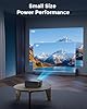CiBest Mini Projector, 2025 Upgraded Full HD 1080P Support Video Projector, Portable Small Movie Projector, Compatible with iOS/Android/Windows/TV Stick/Box/USB/HDMI #5