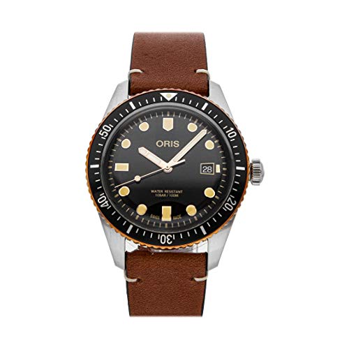 Oris Divers Mechanical(Automatic) Black Dial Watch 01 733 7720 4354-07 5 21 45 (Pre-Owned)