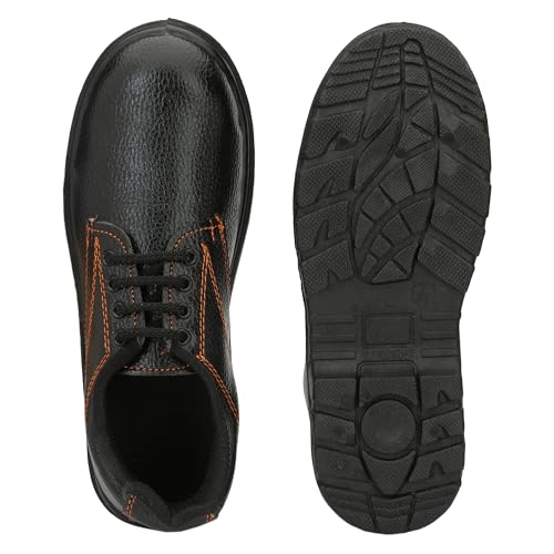 Image of Steel Toe Safety Shoe for Men, PVC, Black, MX-LOW-7STAR