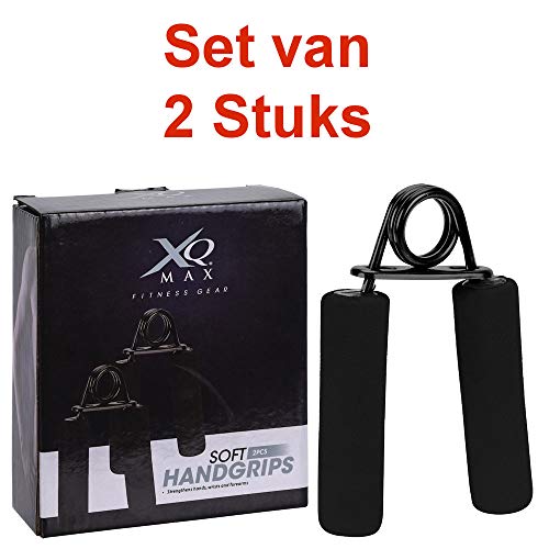 PRO Deluxe 2-Delige Handgrips Fitness Trainer - Handknijper Handtrainer Set - Onderarm spieren Trainer - Knijphalter… - Image 4