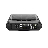 OBEST Auto Multifuncional HUD, Smart Automotive Head Up Display, GPS Visualización de Velocidad/Tiempo/Temperatura/Altitud, Medidor Sistema Diagnóstico Coche, Alarma de Exceso de Velocidad