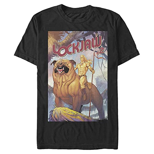 T-shirt Marvel Lockjaw grande taille 4XL : la fin des hauts trop courts pour homme
