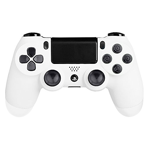 XFUNY Metal Bullet Buttons ABXY Buttons + Thumbsticks Thumb Grip and Chrome D-pad for PS4 DualShock 4 Controller Mod Kit - Gray XFUNY Metal Bullet Buttons ABXY Buttons + Thumbsticks Thumb Grip and Chrome D-pad for PS4 DualShock 4 Controller Mod Kit - Gray