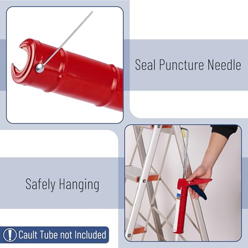 Image of Bates- Caulking Silicone Gun, 10:1 Thrust Ratio, Hand Caulking Guns, No Drip