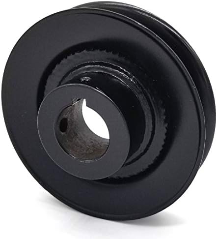 4 Inch Dia 1 Inch Bore Steel V-Groove Drive Pulley Replacement for Billy Goat 351250