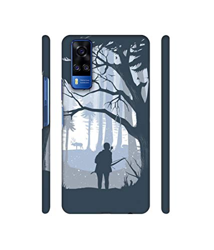 Image of Hunter Design 3D Printed Hard Back Case Cover for Vivo Y51A / Y31 (2021)