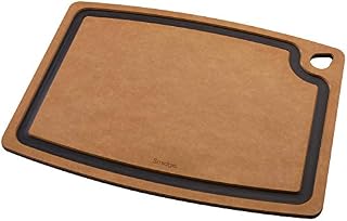 Smidge Dice Chopping Board, Dishwasher Safe, Knife Friendly, Oven Safe, Juice Groove, BPA Free Sustainably Salvaged Paper 36 x 28cm
