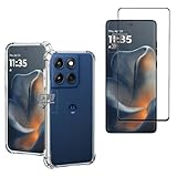 Kit Capa Anti Impacto e Película Para Motorola Moto Edge 60 5G (Kit Capa e Película)