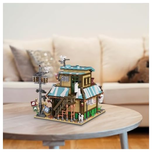 Japanese Ramen Shop Building Blocks Set