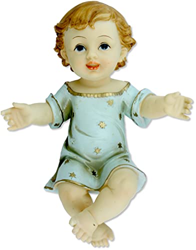 Jesús niño niño brazos abiertos vestida celeste Cover