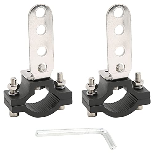 Brides de montage tubulaire anti-vibrations pour barres LED