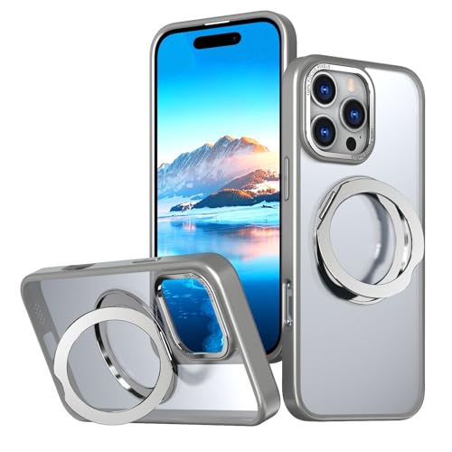 Protection iPhone 16 Pro antichoc mat et support magnétique discret