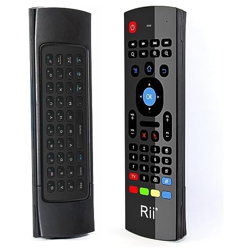 Rii MX3 Multifunction 2.4G Fly Mouse Mini Wireless Keyboard & Infrared Remote Control & 3-Gyro + 3-Gsensor for Google Android TV/Box, IPTV, HTPC, Windows, MAC OS, PS3