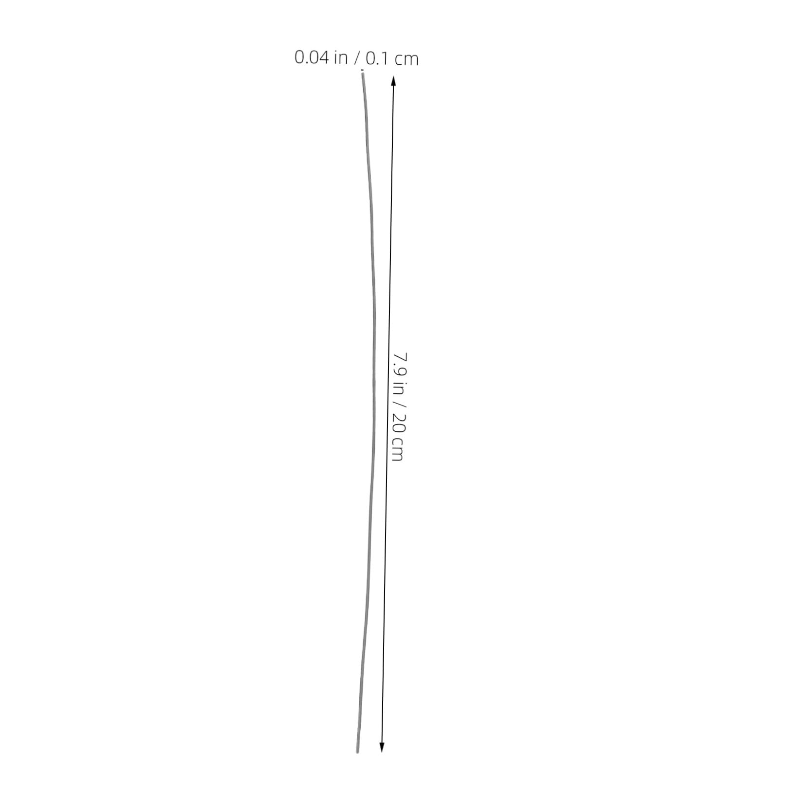 TEHAUX Sturdy Tungsten Hanging Wire for Pottery High Temp Wire for Kiln Jewelry Making