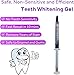 Bright White Smiles 44% Whitening Gel – 20 Syringes(3ml) – Fast-Acting Carbamide Peroxide Teeth Whitener